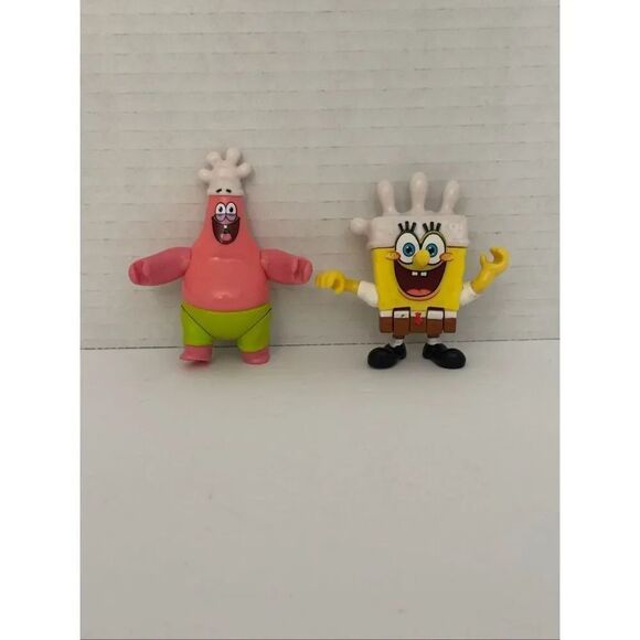 Imaginext Other - Spongebob Squarepants & Patrick Glove World Fisher Price Imaginext Figure Set